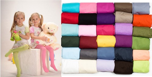 Kids tights plain opaque - tights,