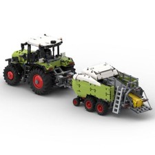 Tractor With Square Baler, Hitch And Power Functions 2138 Pieces for Aged 15+