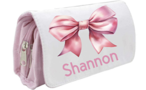 Personalised girls bow design - personalised,