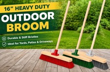 BH | 16" Outdoor Garden Broom