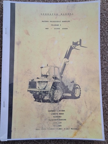 Matbro teleram operator - matbro, 3