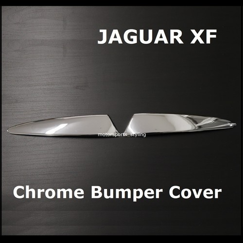 Jaguar chrome front bumper - xf,