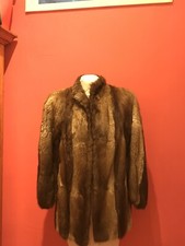 Vintage Musquash Coat Size
