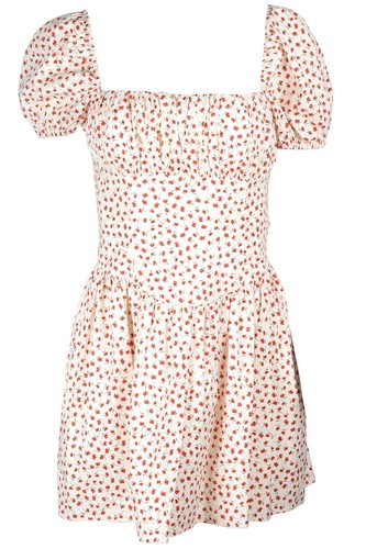 Reformation white cotton mini - reformation,