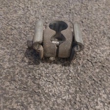 Vintage seat post saddle clamp - vintage,
