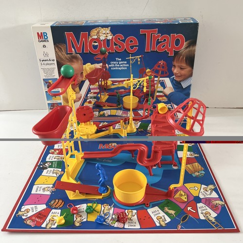 Vintage mouse trap board - trap,