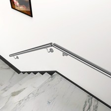 304 Stainless steel handrail for wall mount pipe Stair Handrail for stair/steps