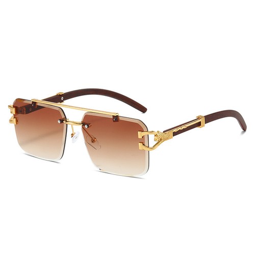 Oversized pilot sunglasses - oversized,