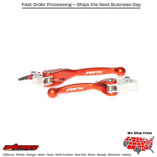 Flexible lever set orange ktm - flexible,