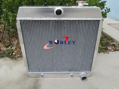 Row aluminum radiator - aluminum,