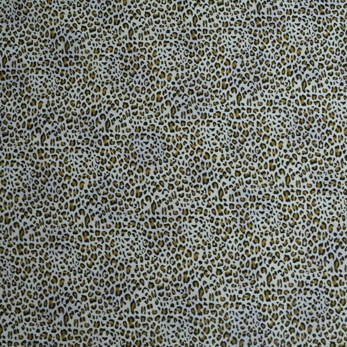 Polycotton animal print fabric - polycotton,
