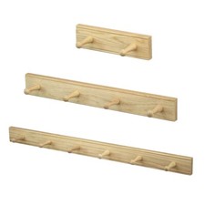 Wooden Coat Rack Hanger with