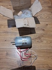 Parvalux Electric 12 Volt Electric Motor 1/16 Horsepower Unused Boxed 
