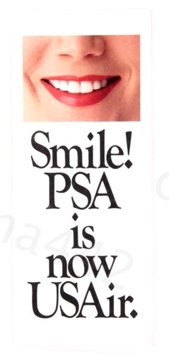 Psa vintage brochure smile - psa,