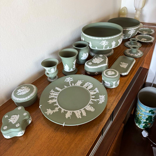 Vintage wedgwood sage green - wedgwood,