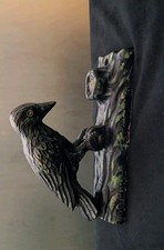 Vintage Cast Iron Woodpecker