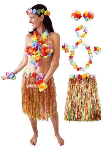 Hawaiian fancy dress costume - hawaiian,