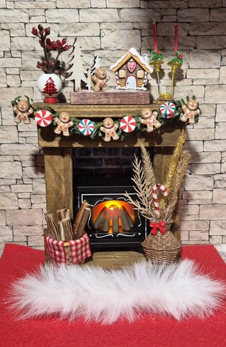 Dolls house christmas - dolls,