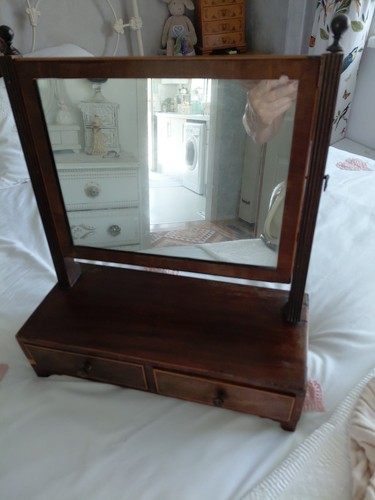 Small georgian mahogany - small, mirror