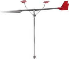 Marine Weather Vane Wind Direction Indicator 304 Stainless Steel For Yacht Boat