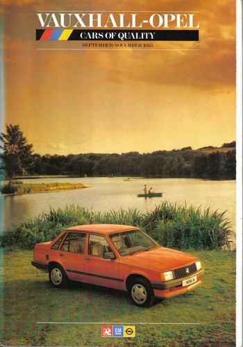 Vauxhall opel range sep nov - opel, sep-nov