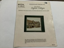 Cross Stitch Shakespeare’s Cottage. Down Under Designs,