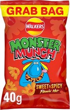 Walkers Monster Munch Flamin' Hot - 35 x 40g