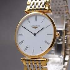 [MINT] LONGINES La Grande Classique L4.709.2 Roman Dial Quartz Men's Watch JAPAN