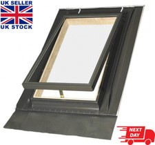 Optilook Skylight Roof Access Window 46x55cm Flashing Top Hung Loft Rooflight 