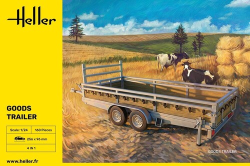 Heller goods trailer - heller,