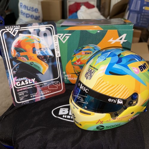 Pierre gasly helmet scale 2 - scale, 1/2