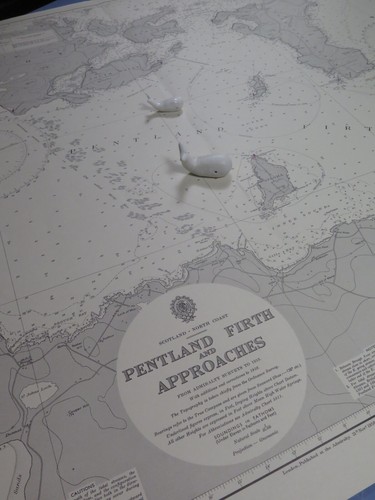 Vintage admiralty chart - ,
