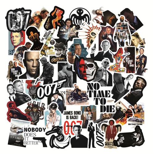 James bond 007 stickers cool - 007,