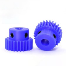 1 Mod Spur Gear Plastic Nylon Gear 10T-60T Teeth Transmission Motor Gear w/Step
