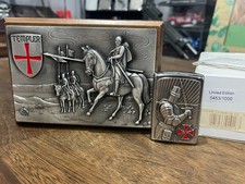 Zippo Knights Templar 3D