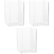  3pcs Multi-function Fish Tank Desktop Aquarium Tank Clear Betta Tank Gold Fish