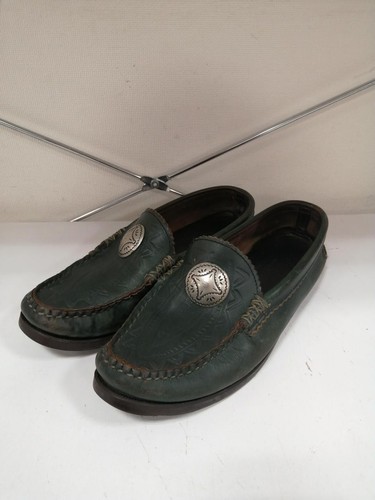Yuketen loafers grn used - loafers,
