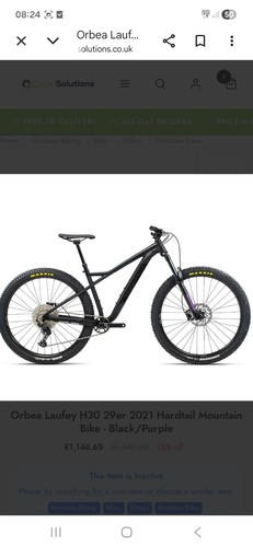 Orbea laufey h30 mountain bike - h30,