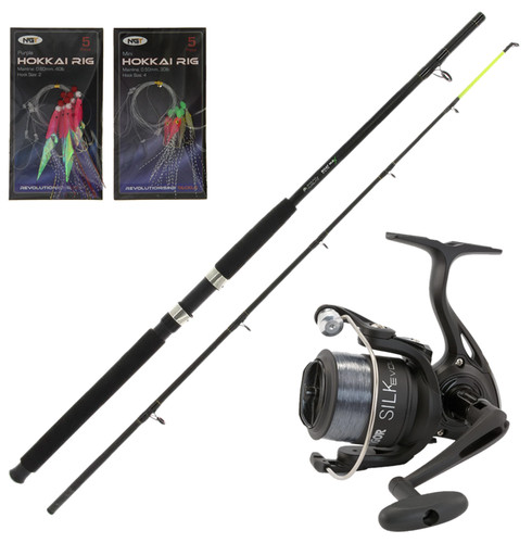 6ft 2pc boat rod - reel, with