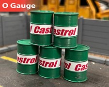 Castrol Oil Drums - Pristine - O Gauge