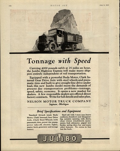 1920 nelson motor - motor, ad