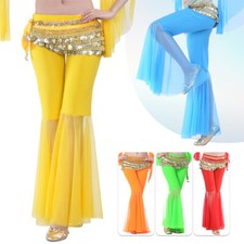 Professional Women Belly Dance Pants Lace Bollywood Indian Costumes Tribal Pants