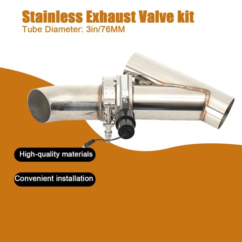 Electric exhaust out - out, valve