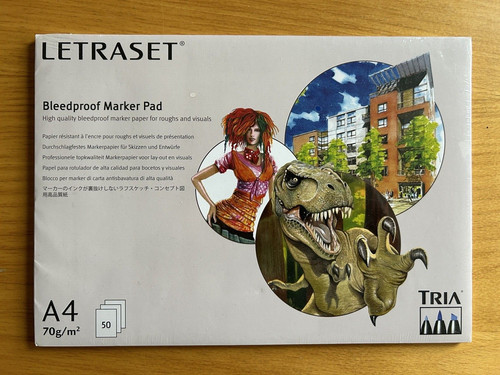 Letraset bleedproof marker - letraset, a4