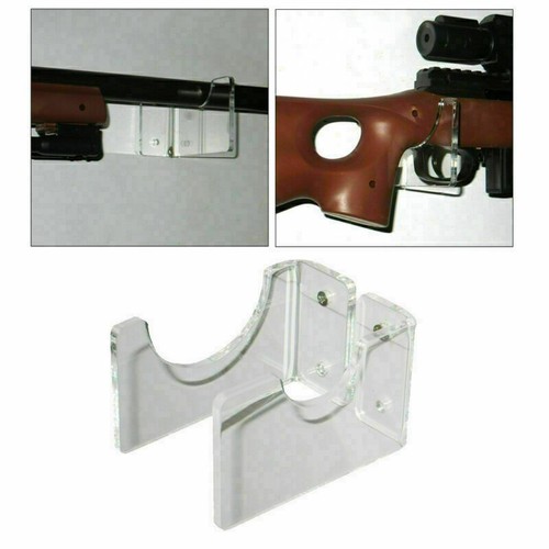Acrylic toy rifle - rifle, holder