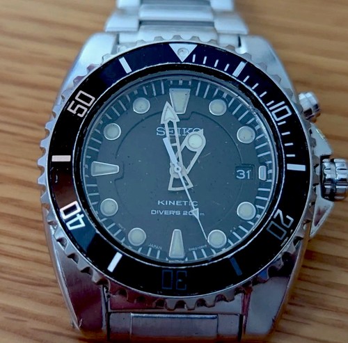 Seiko kinetic diver 200m scuba - kinetic,