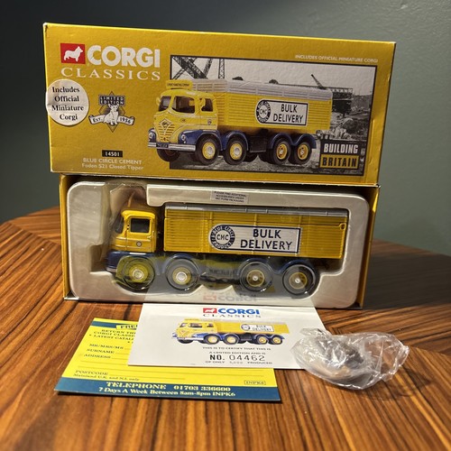 Corgi 14501 foden - 14501, blue