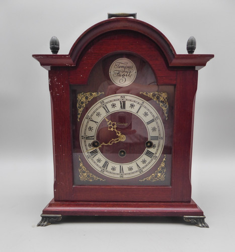 Vintage tempus fugit mantel - vintage,