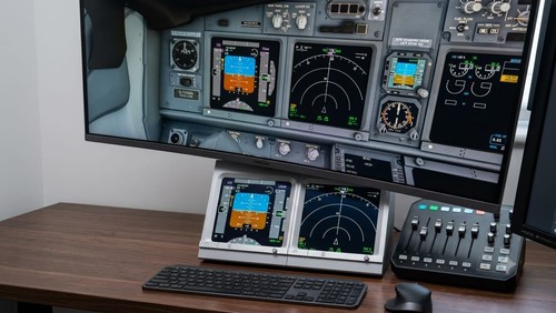 Boeing mfd desktop - desktop, cockpit