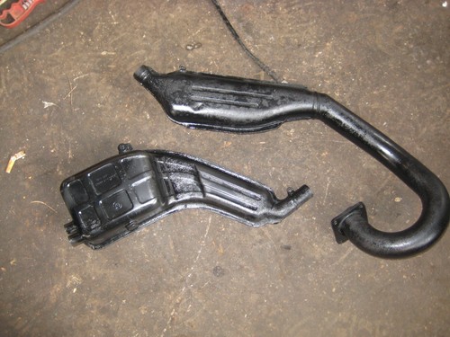 Bultaco 350 exhaust - , genuine